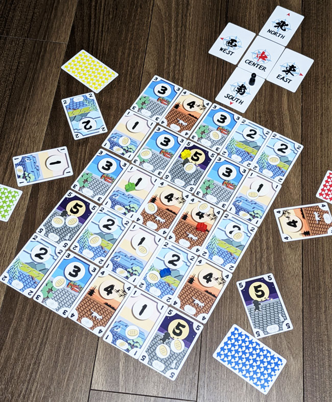 5x5に広がる江戸の町並み